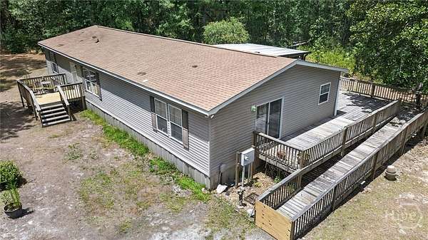 6 Acres of Land with Home for Sale in Ellabell, Georgia