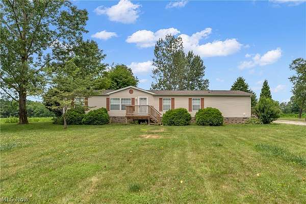 4.49 Acres of Land with Home for Sale in New Springfield, Ohio