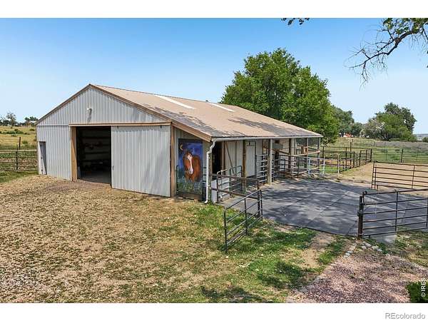 5.23 Acres of Land with Home for Sale in Berthoud, Colorado