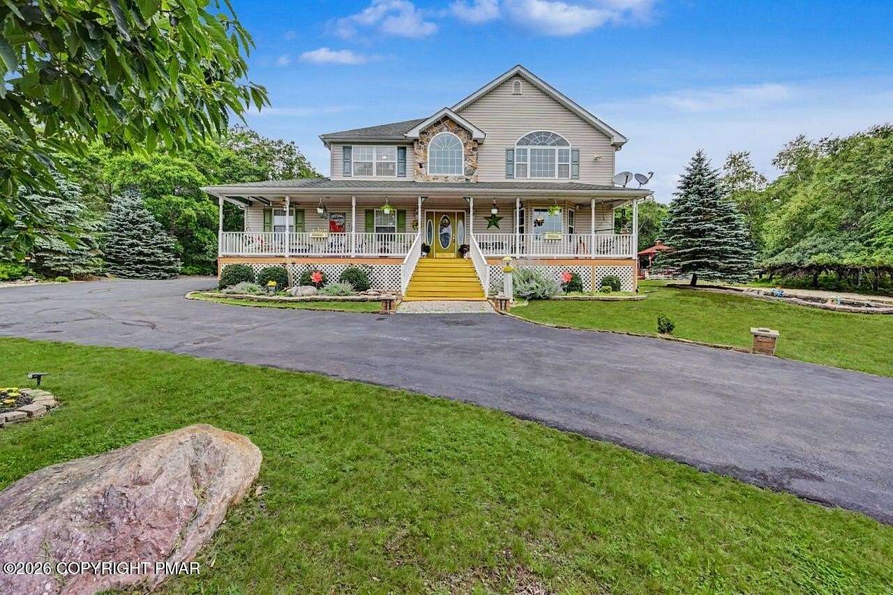 1.5 Acres of Land with Home for Sale in Albrightsville, Pennsylvania