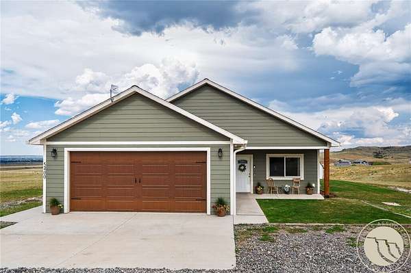 10.1 Acres of Land with Home for Sale in Huntley, Montana