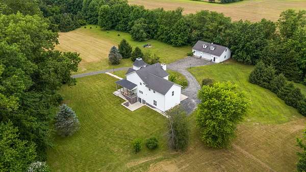 9.58 Acres of Land with Home for Sale in Valparaiso, Indiana