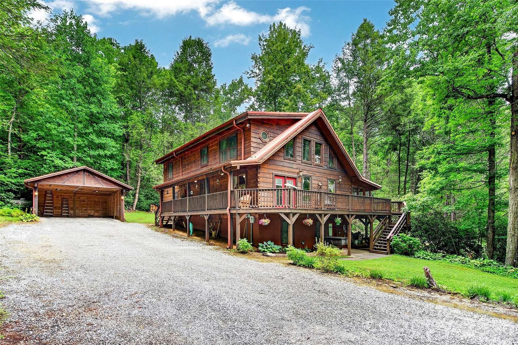 14.5 Acres of Land with Home for Sale in Marion, North Carolina