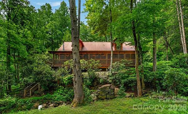 14.5 Acres of Land with Home for Sale in Marion, North Carolina