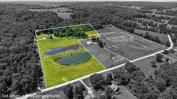 4.28 Acres of Land with Home for Sale in Lucas, Ohio
