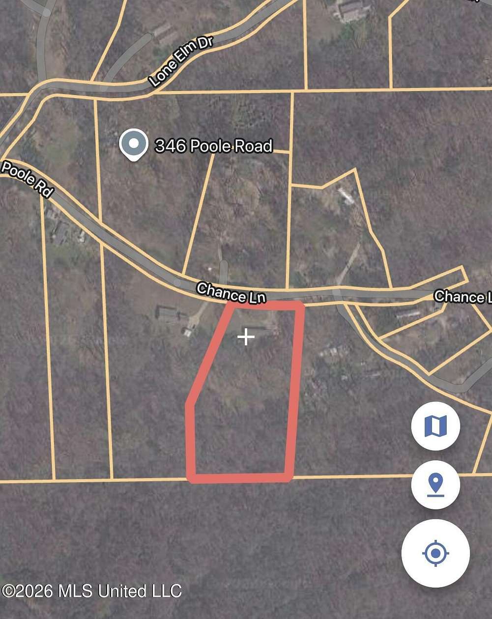 3.6 Acres of Land for Sale in Vicksburg, Mississippi