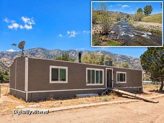 6 Acres of Land with Home for Sale in Bodfish, California