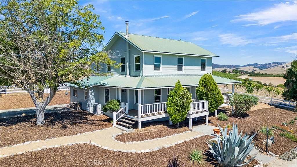 33.8 Acres of Agricultural Land with Home for Sale in Bradley, California