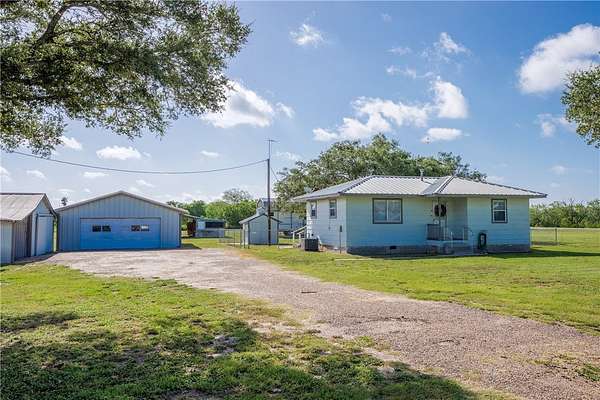 3 Acres of Land with Home for Sale in Orange Grove, Texas
