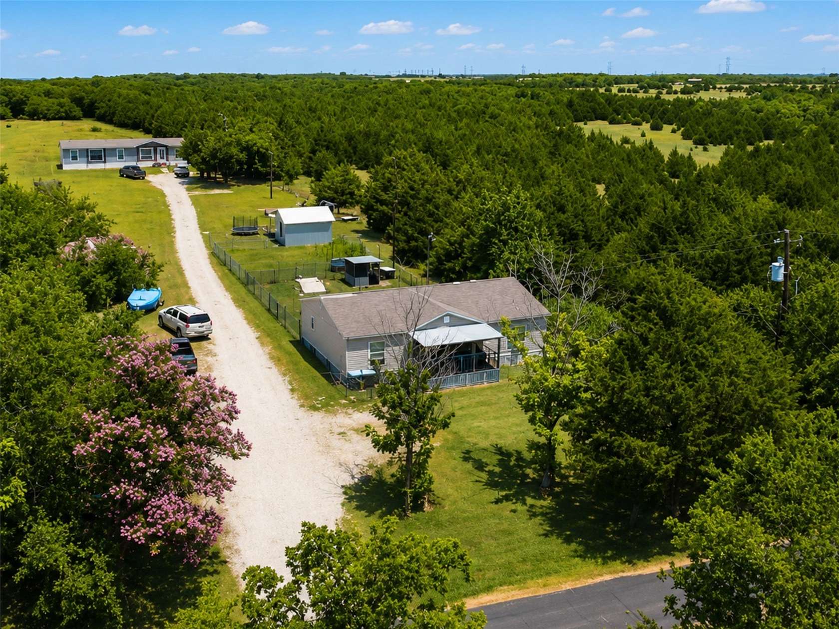 2 Acres of Land with Home for Sale in Farmersville, Texas