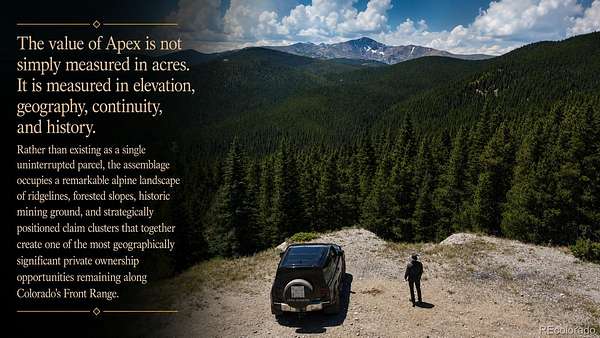 375 Acres of Recreational Land for Sale in Black Hawk, Colorado