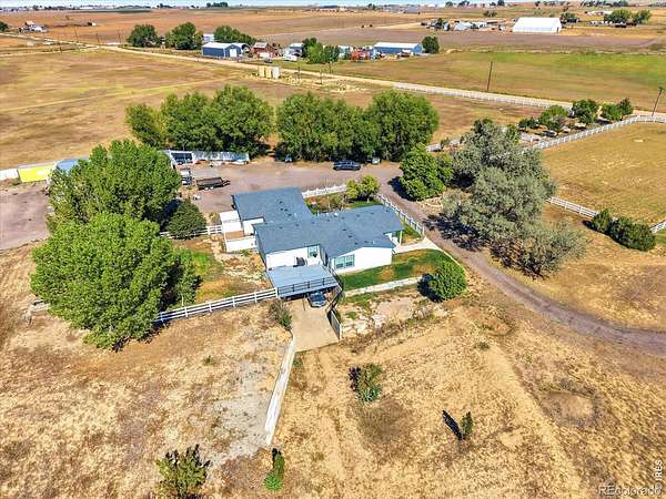 55.6 Acres of Land with Home for Sale in Brighton, Colorado