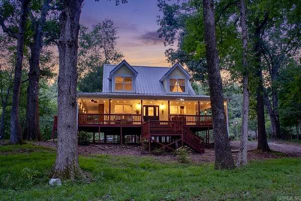 7.48 Acres of Land with Home for Sale in Hatfield, Arkansas