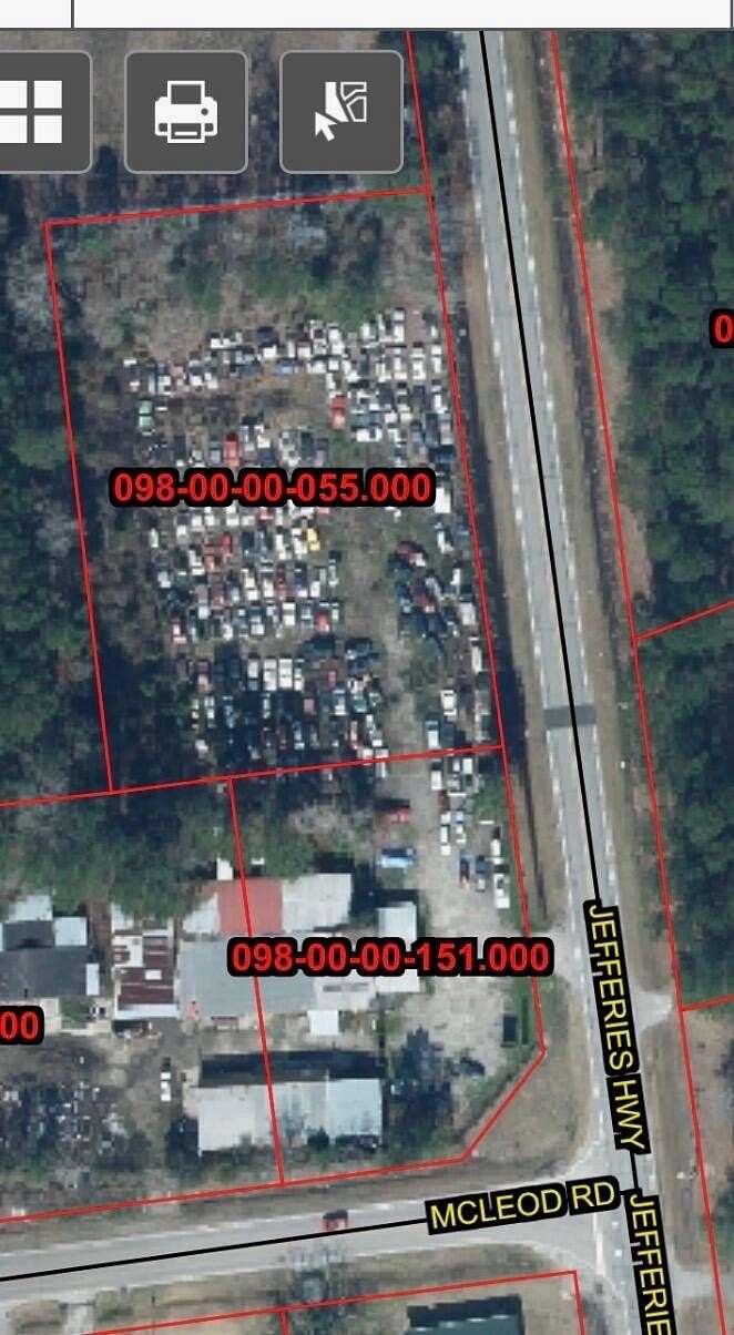2.1 Acres of Commercial Land for Sale in Walterboro, South Carolina