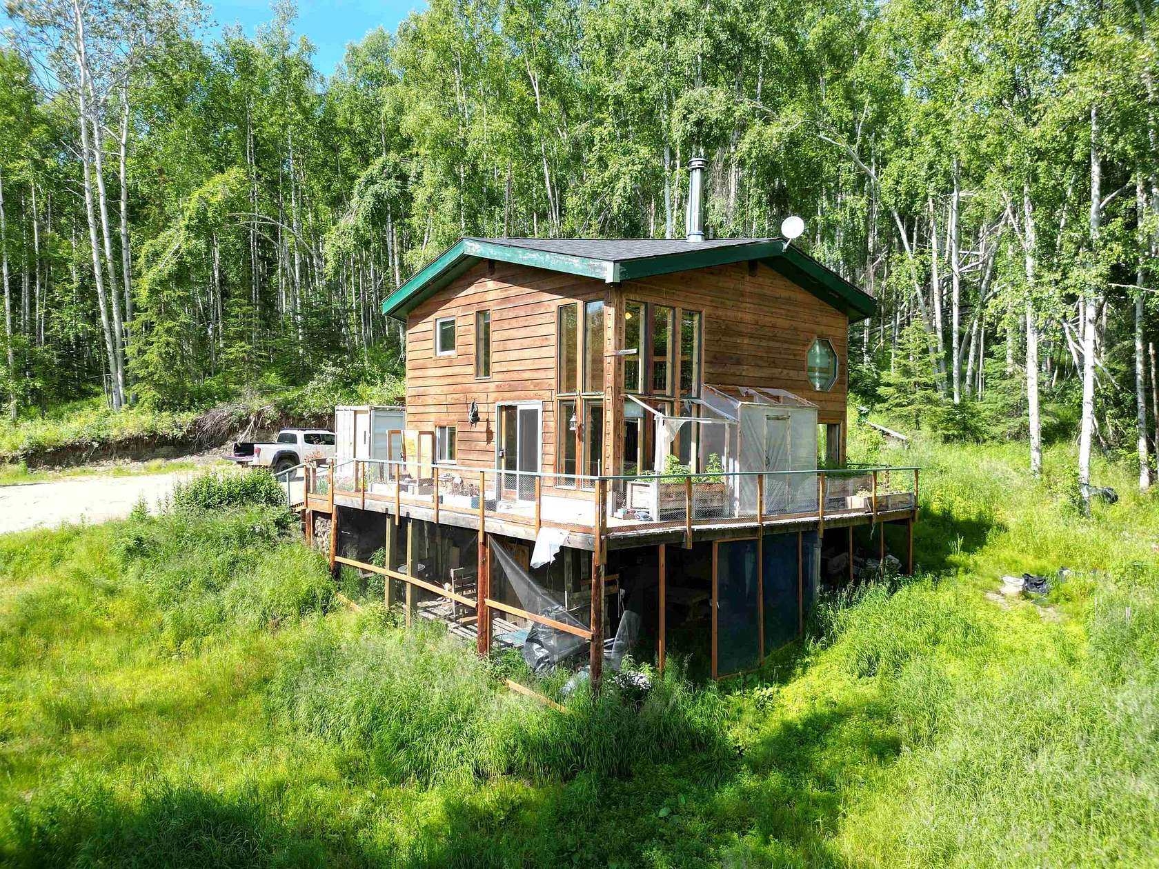 6.3 Acres of Land with Home for Sale in Fairbanks, Alaska