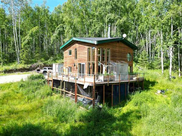 6.3 Acres of Land with Home for Sale in Fairbanks, Alaska