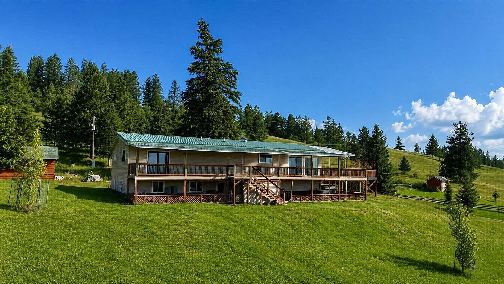 2 Acres of Land with Home for Sale in Eureka, Montana