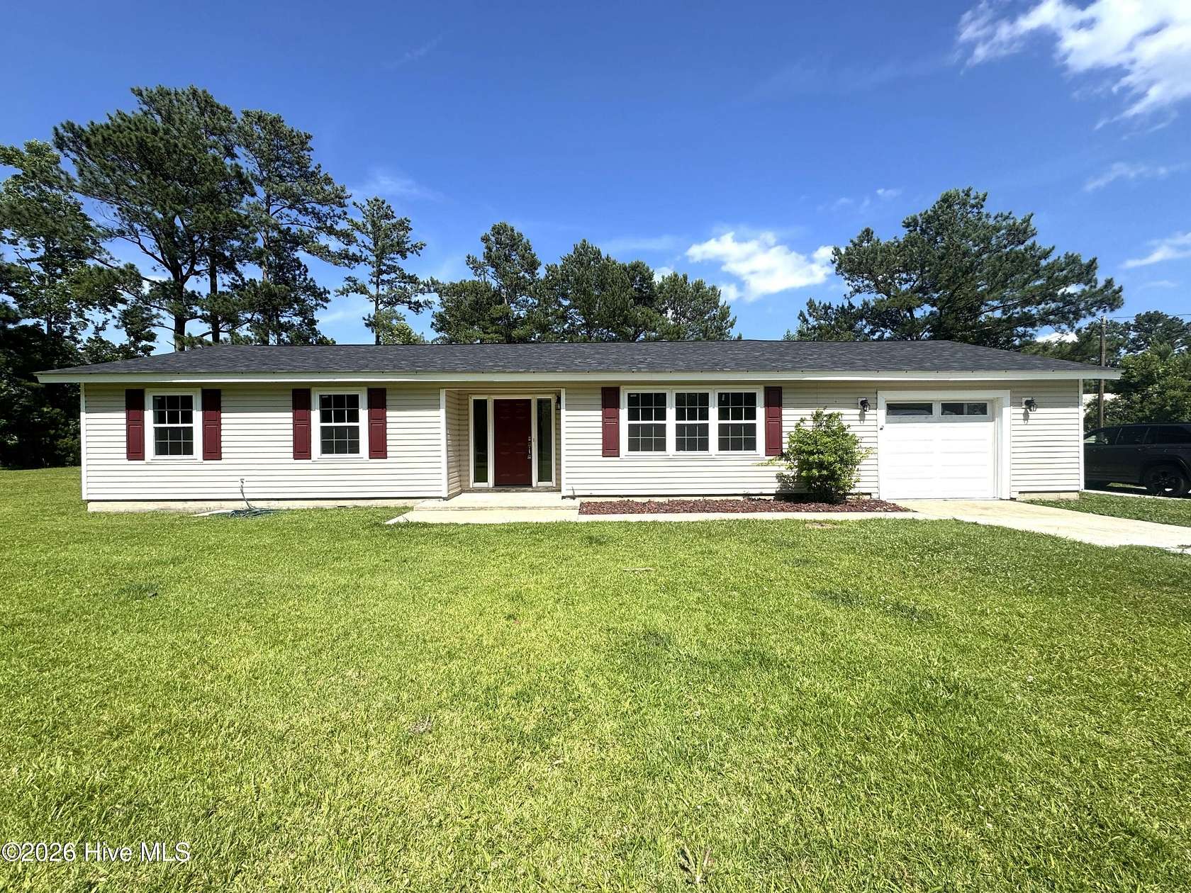 1.72 Acres of Land with Home for Lease in Jacksonville, North Carolina