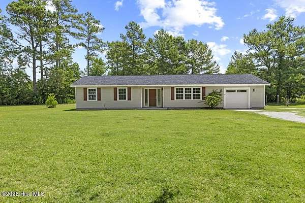 1.72 Acres of Land with Home for Lease in Jacksonville, North Carolina