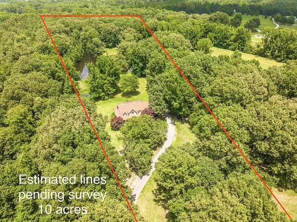 10 Acres of Land with Home for Sale in Williston, Tennessee