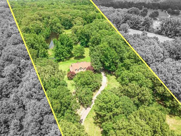9.26 Acres of Land with Home for Sale in Williston, Tennessee