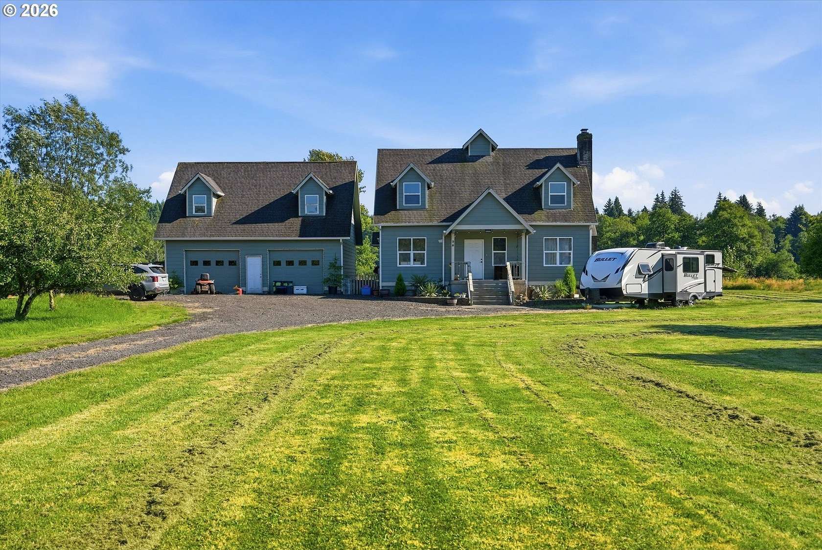 2 Acres of Land with Home for Sale in Grays River, Washington