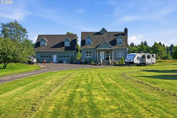 2 Acres of Land with Home for Sale in Grays River, Washington