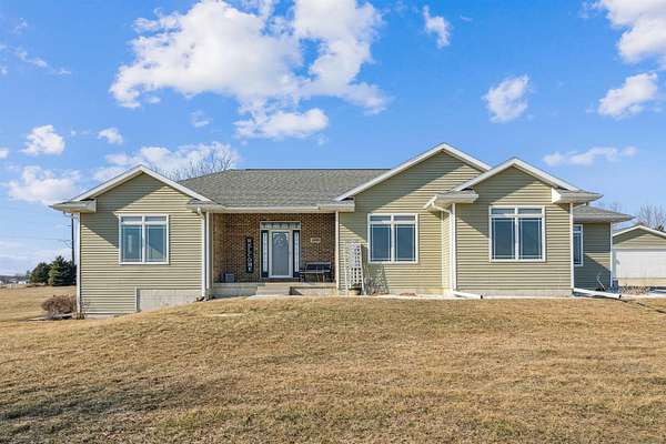 2.18 Acres of Land with Home for Sale in New Hartford, Iowa
