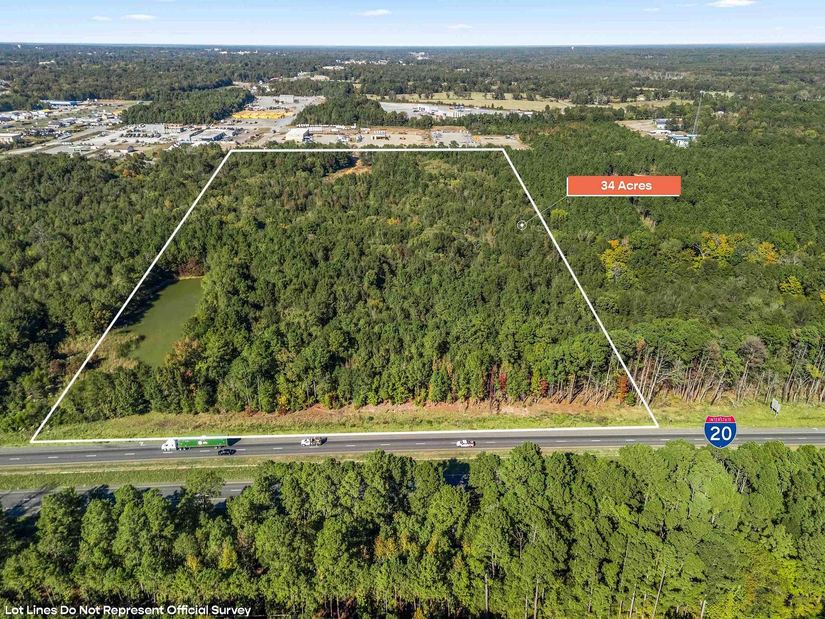 34 Acres of Commercial Land for Sale in Marshall, Texas