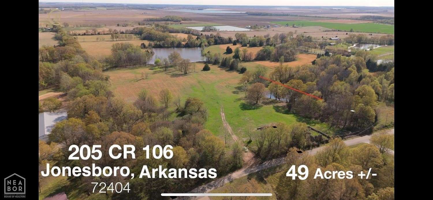 48.2 Acres of Land for Sale in Jonesboro, Arkansas