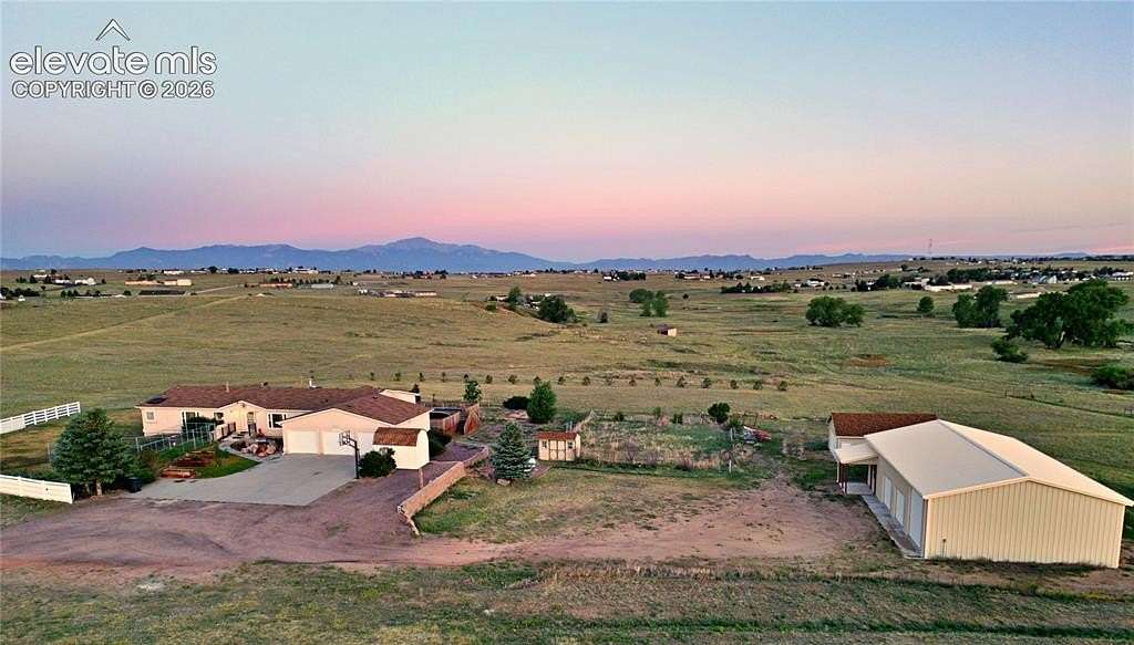 35 Acres of Land with Home for Sale in Peyton, Colorado