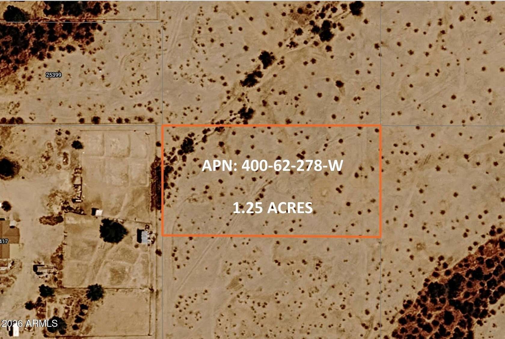 1.25 Acres of Residential Land for Sale in Buckeye, Arizona