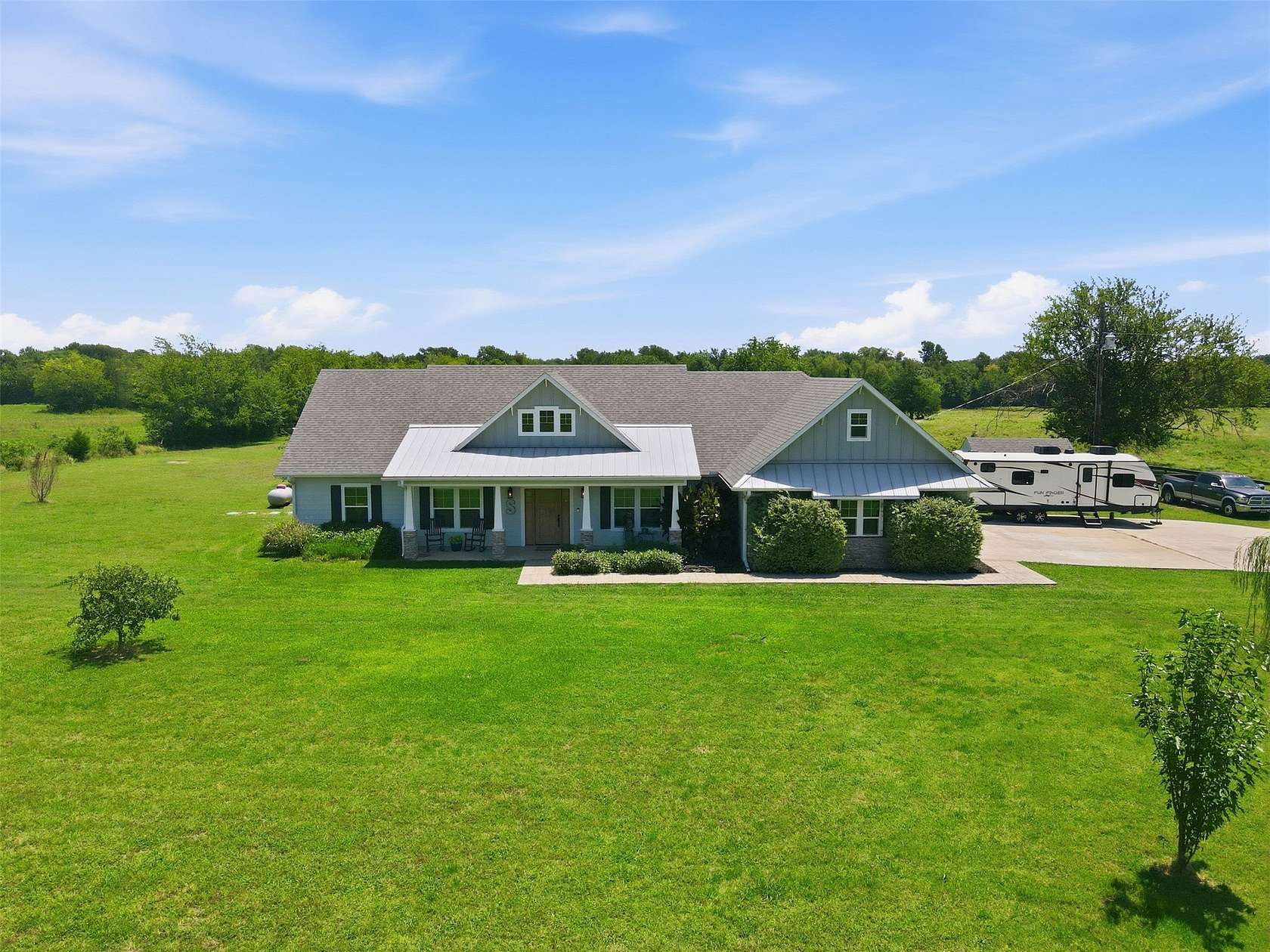 17.2 Acres of Land with Home for Sale in Dike, Texas