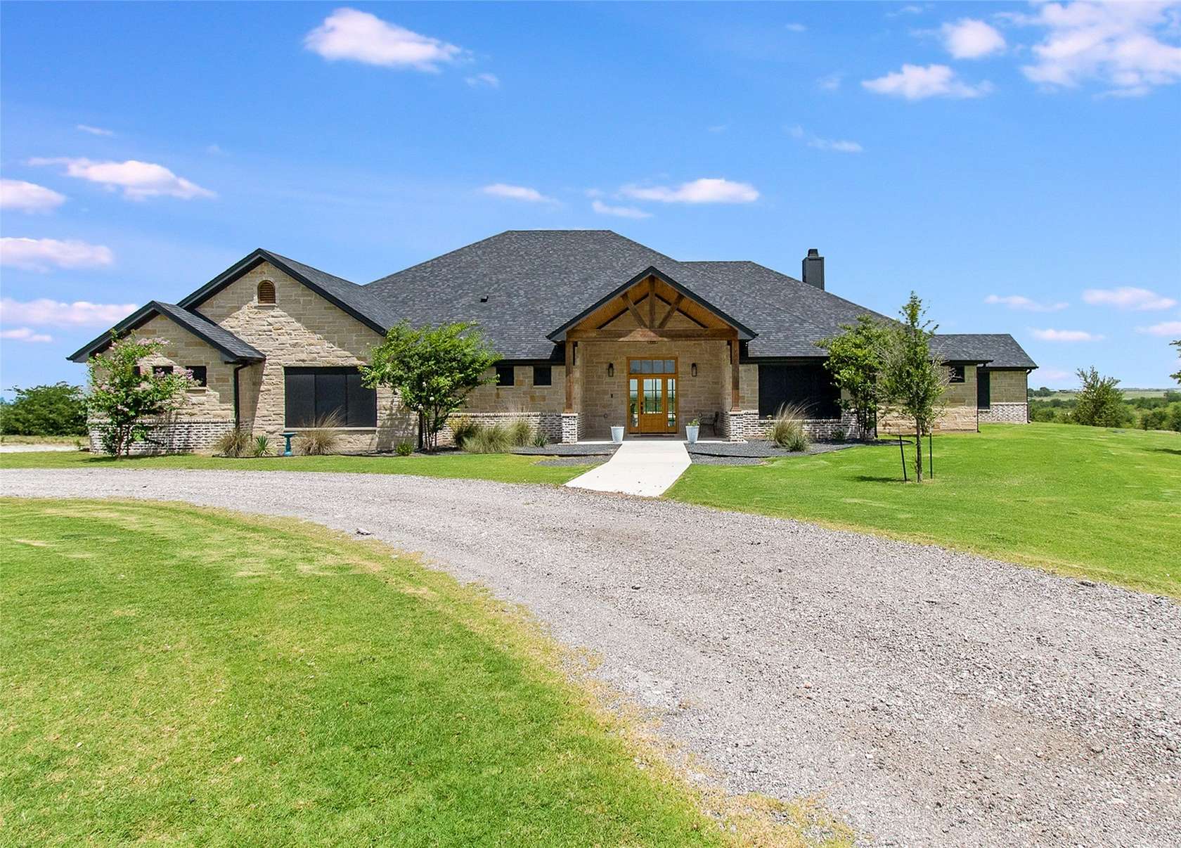 30 Acres of Recreational Land with Home for Auction in Rogers, Texas