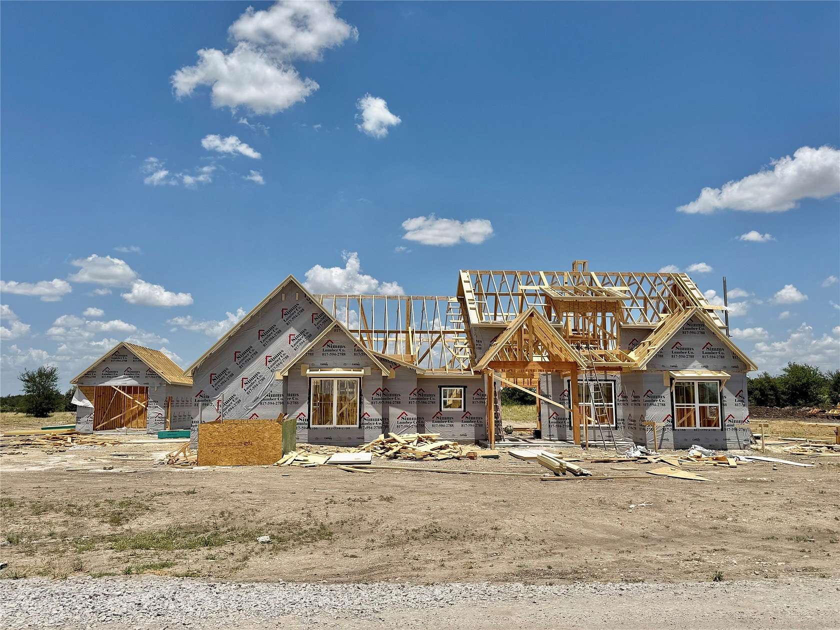 1.82 Acres of Land with Home for Sale in Weatherford, Texas