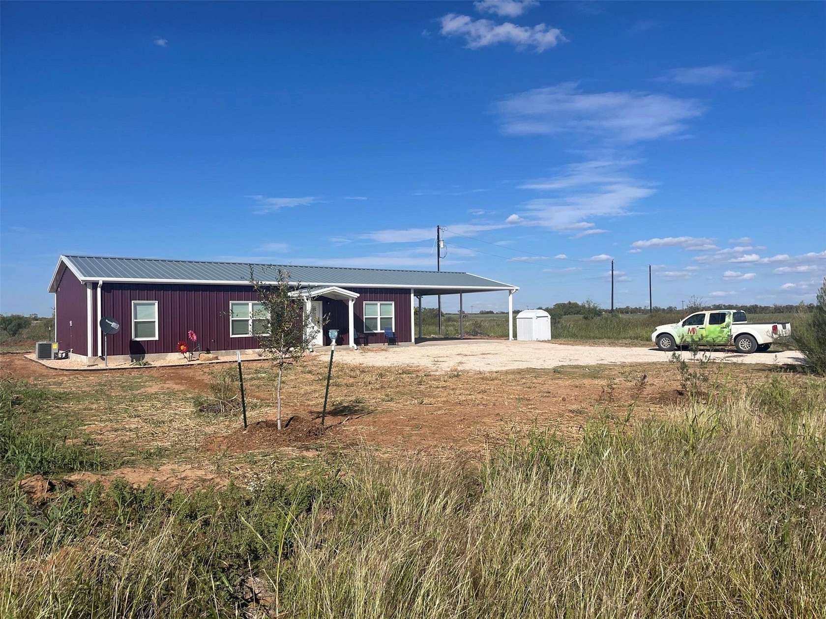 12 Acres of Land with Home for Sale in Anson, Texas