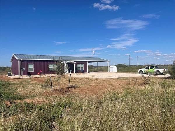 12 Acres of Land with Home for Sale in Anson, Texas