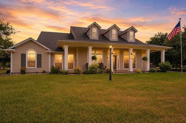 2.18 Acres of Land with Home for Sale in Kerens, Texas
