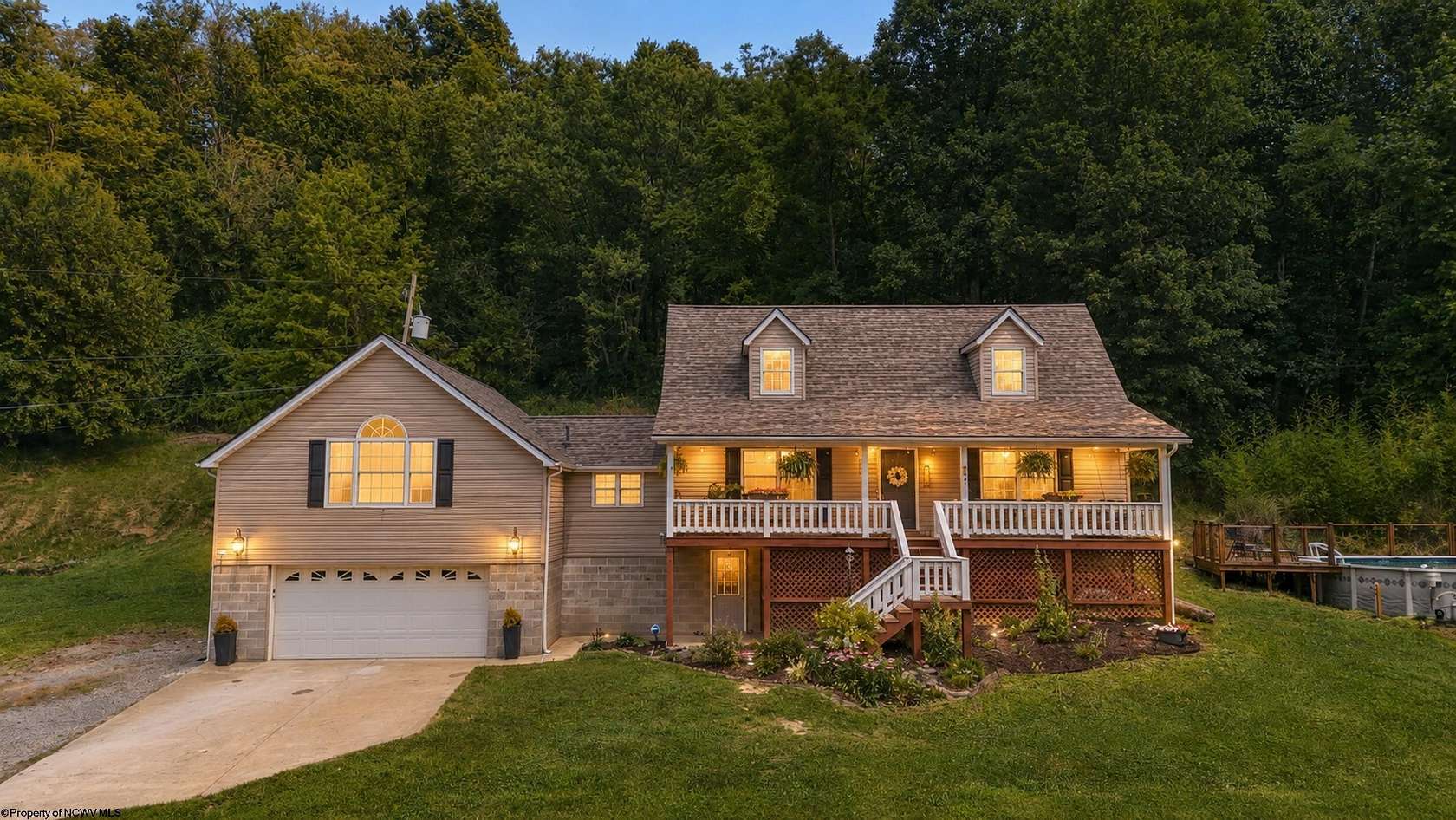 9.7 Acres of Land with Home for Sale in Clarksburg, West Virginia