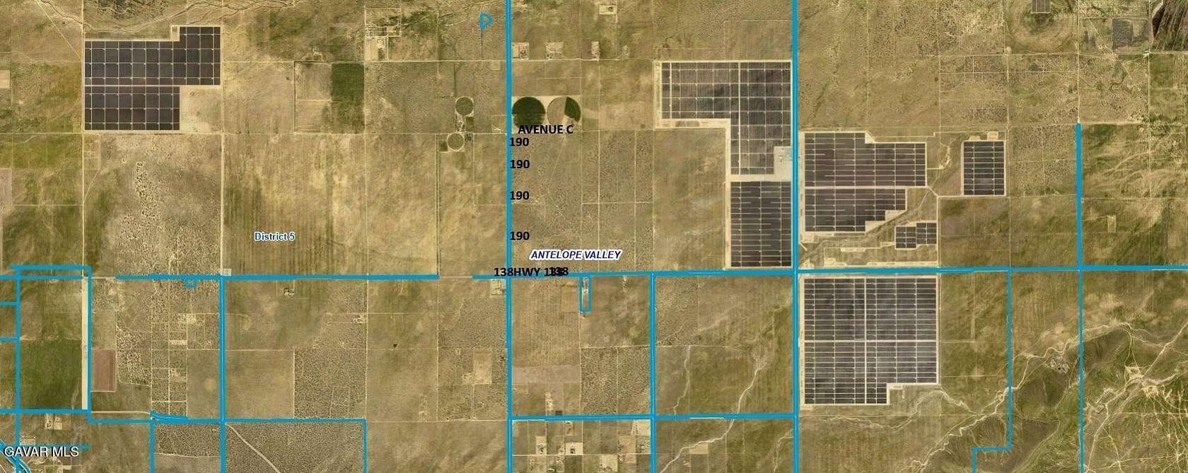 9.47 Acres of Land for Sale in Lancaster, California