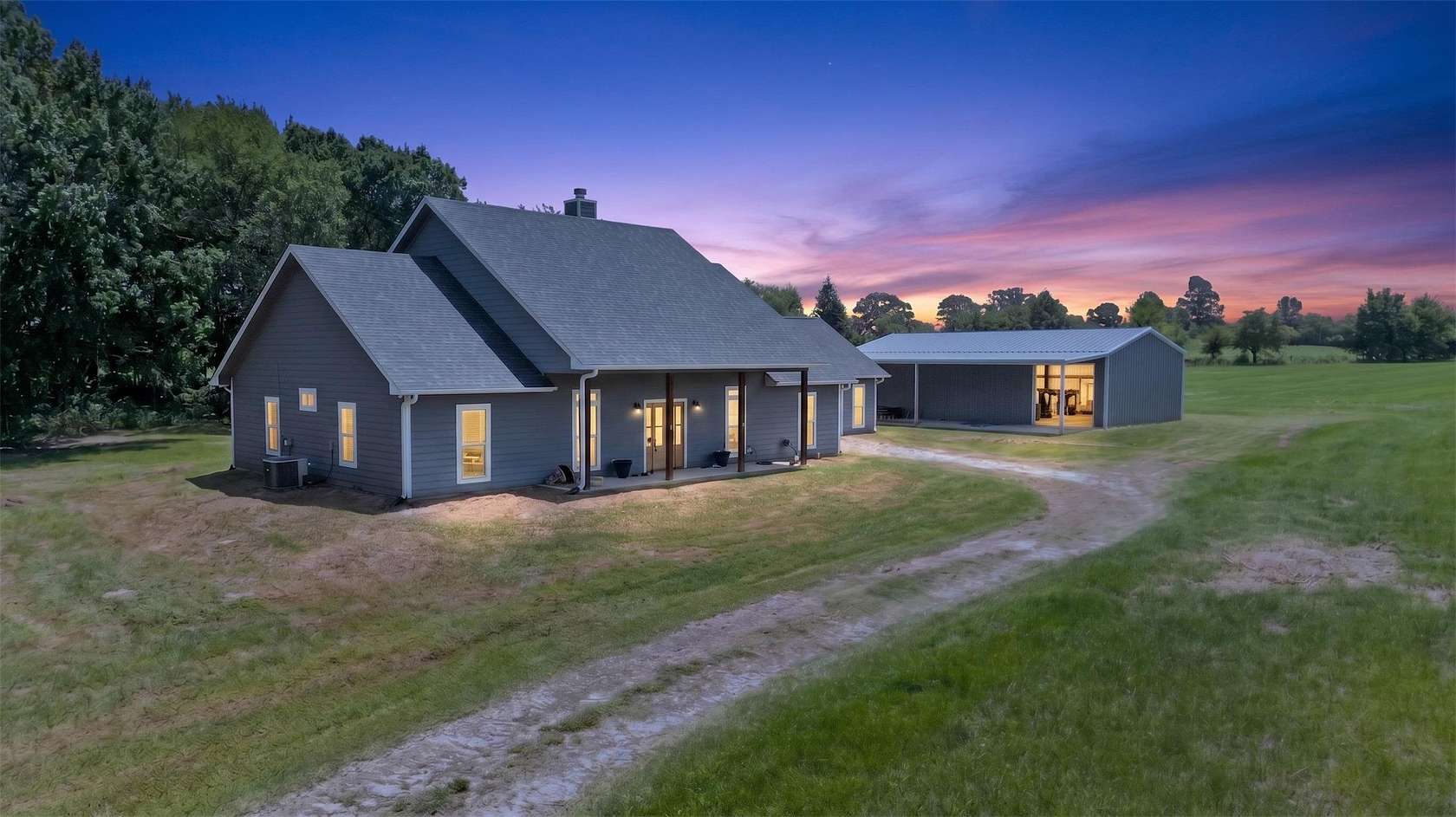 7.4 Acres of Land with Home for Sale in Alba, Texas
