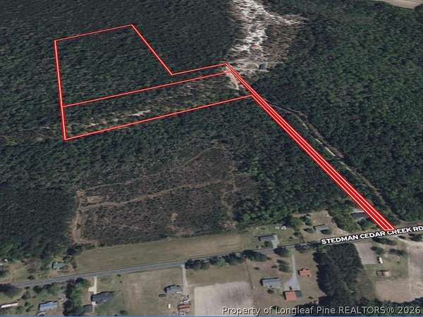 28 Acres of Recreational & Residential Land for Sale in Fayetteville, North Carolina