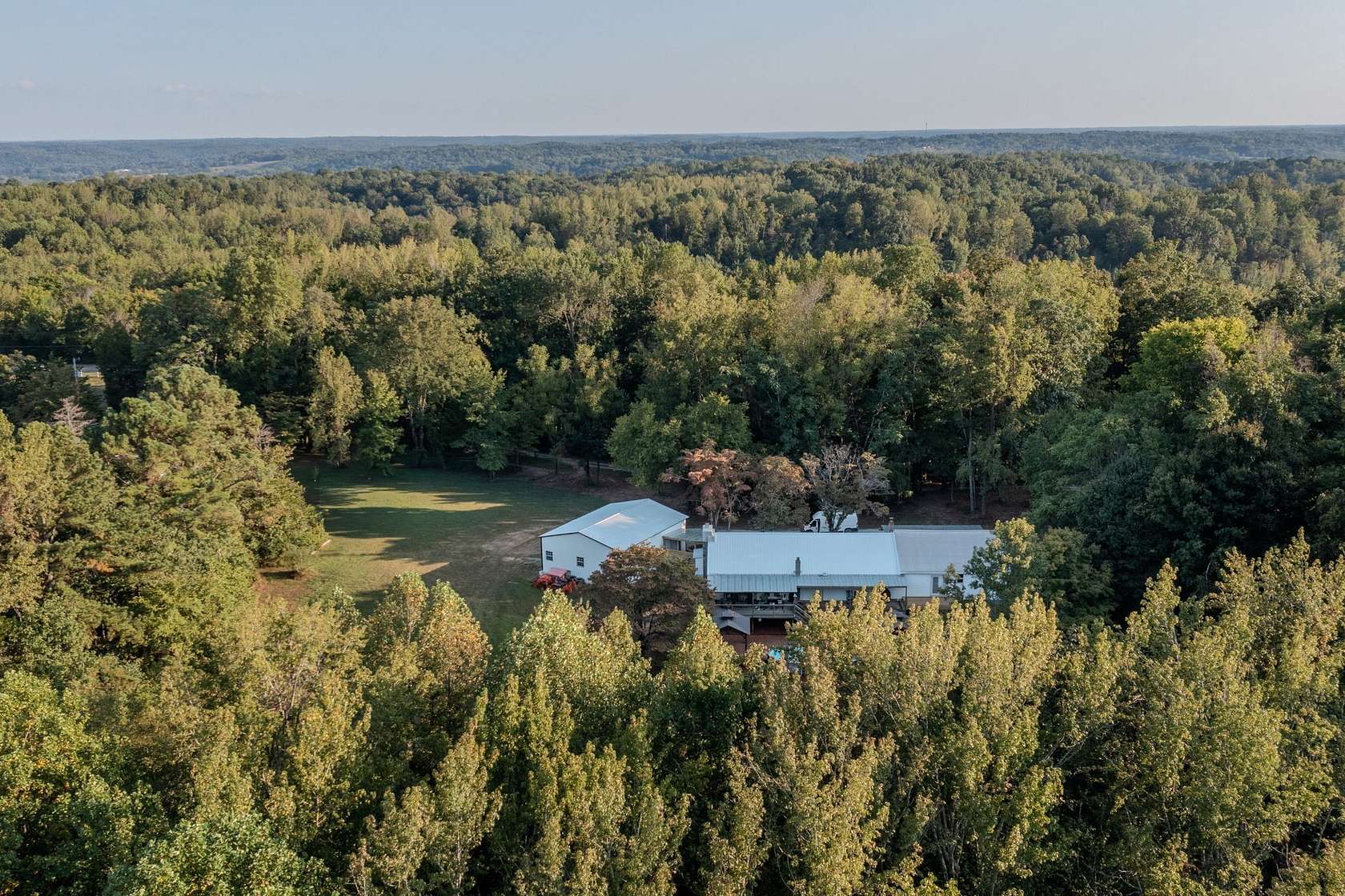24.5 Acres of Recreational Land with Home for Sale in Ashland City, Tennessee