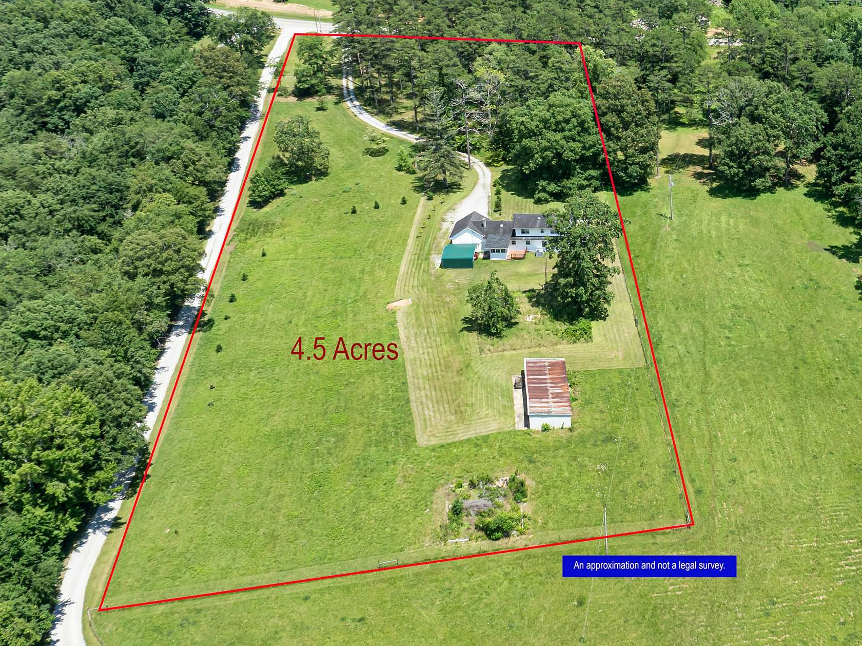 4.5 Acres of Improved Mixed-Use Land for Sale in Coalmont, Tennessee