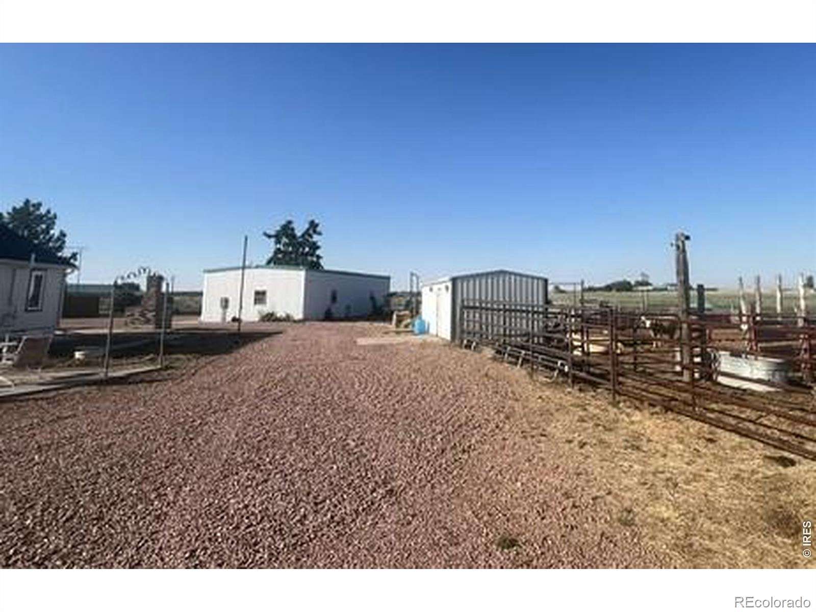 30 Acres of Agricultural Land with Home for Sale in Hudson, Colorado