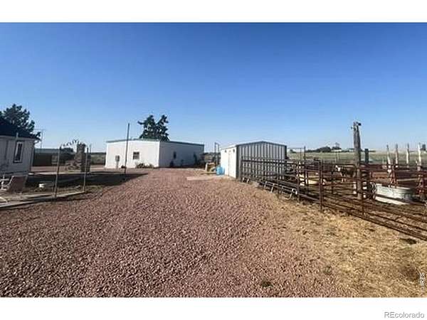 30 Acres of Agricultural Land with Home for Sale in Hudson, Colorado