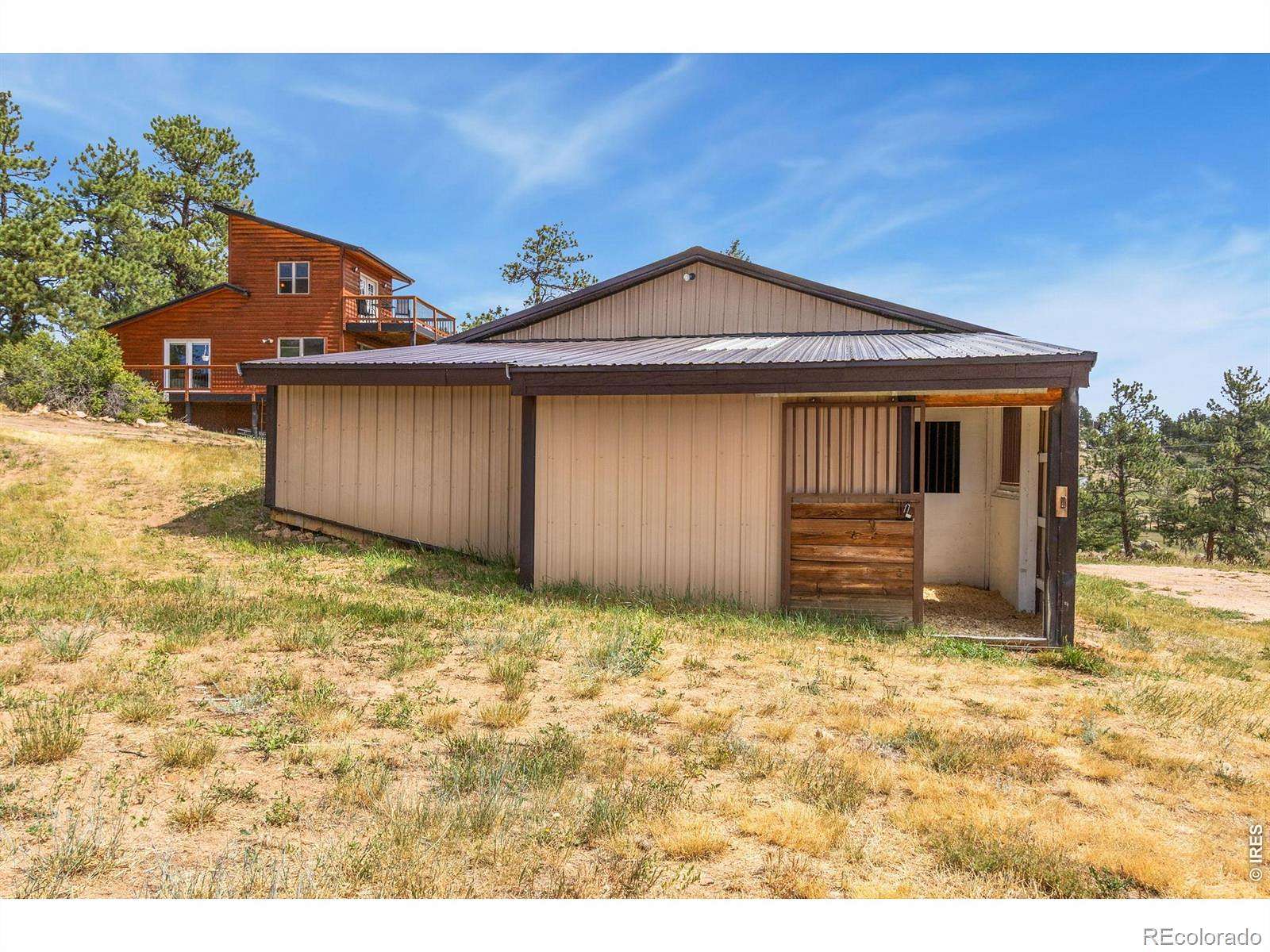 31.4 Acres of Land with Home for Sale in Livermore, Colorado