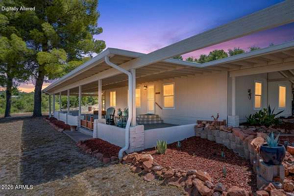 3.2 Acres of Land with Home for Sale in Camp Verde, Arizona