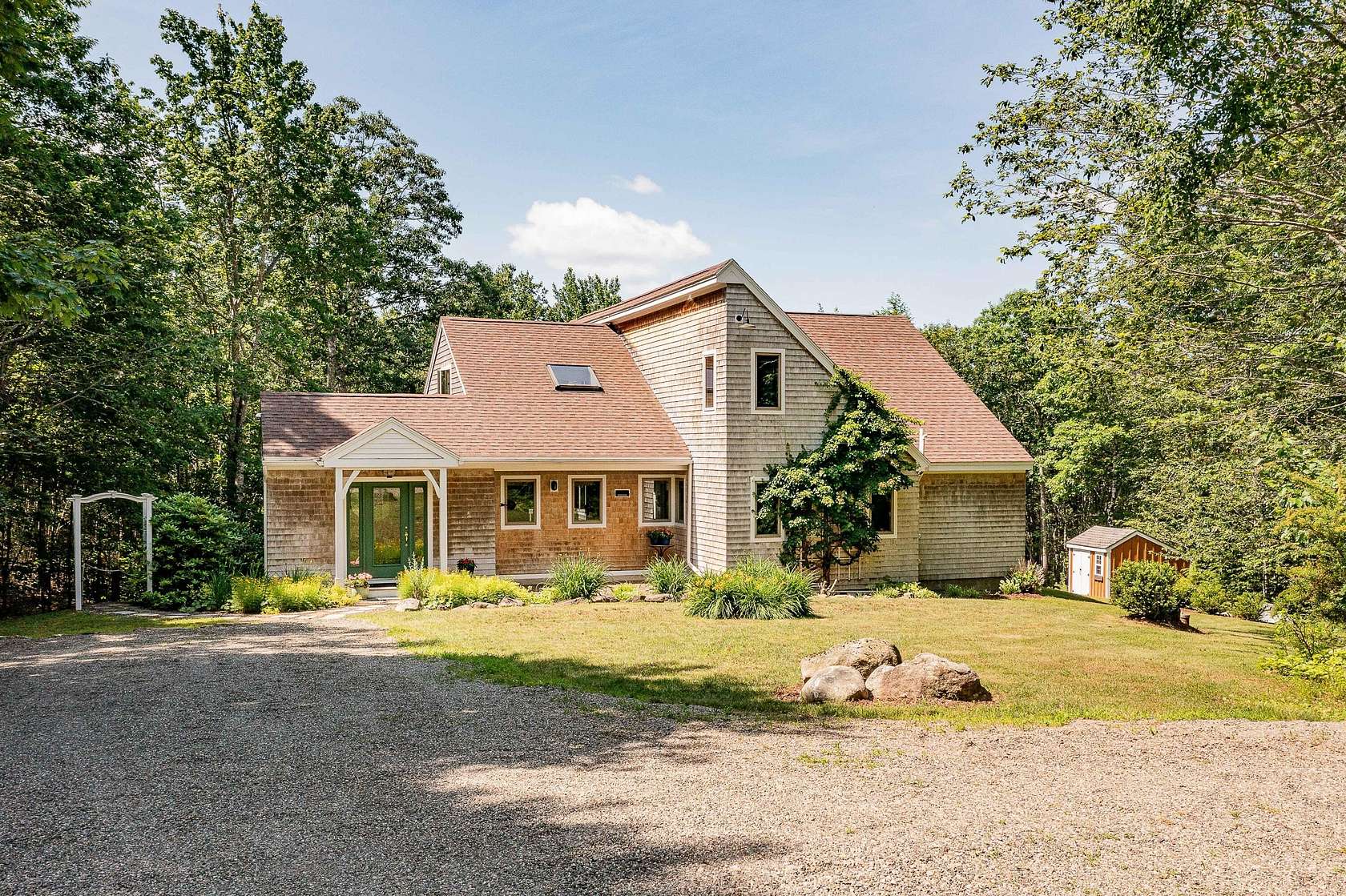2.75 Acres of Land with Home for Sale in Rockport, Maine