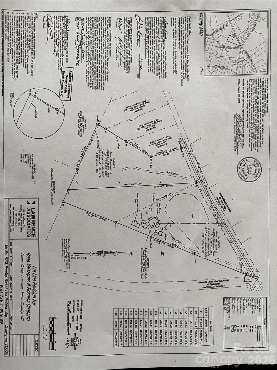 4.4 Acres of Residential Land for Sale in Marshville, North Carolina